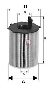 S 5105 PE SOFIMA Фільтр оливи1